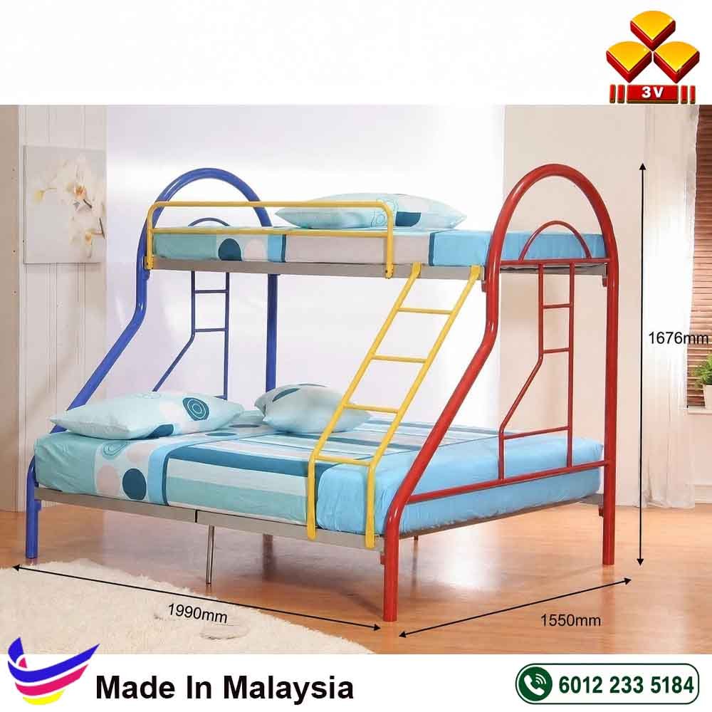 3V Metal Bunk Bed Frame - SN903 2 3V Metal Bunk Bed Frame - SN903 - Image 2