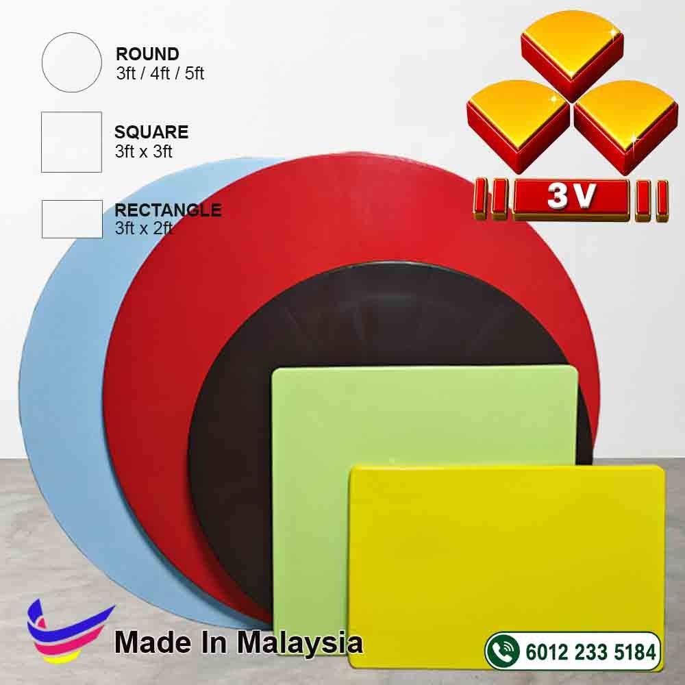 3v Plastic table top,cafe table,restaurant table,square ,round - TABLE TOP Only 3 3v Plastic table top,cafe table,restaurant table,square ,round - TABLE TOP Only - Image 3