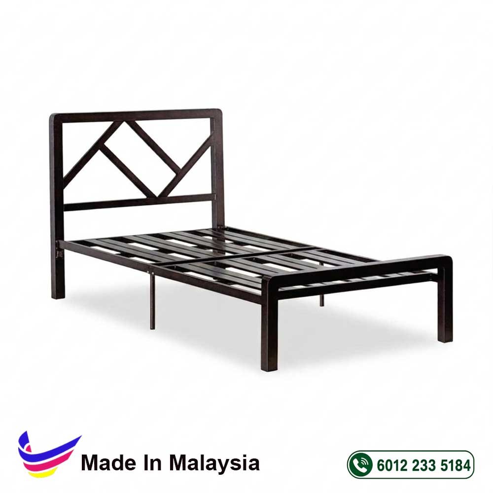 3V TE Metal Bed Frame - Single/S.Single/Queen/King 7 3V TE Metal Bed Frame