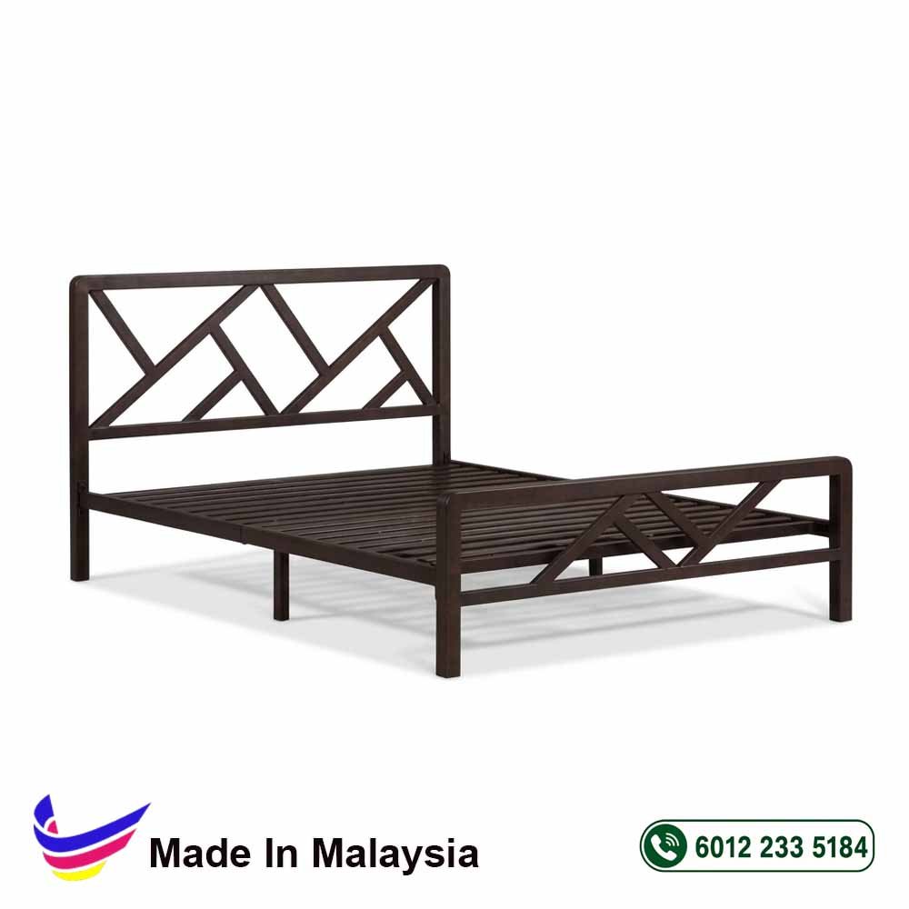 3V TE Metal Bed Frame - Single/S.Single/Queen/King 1 3V TE Metal Bed Frame
