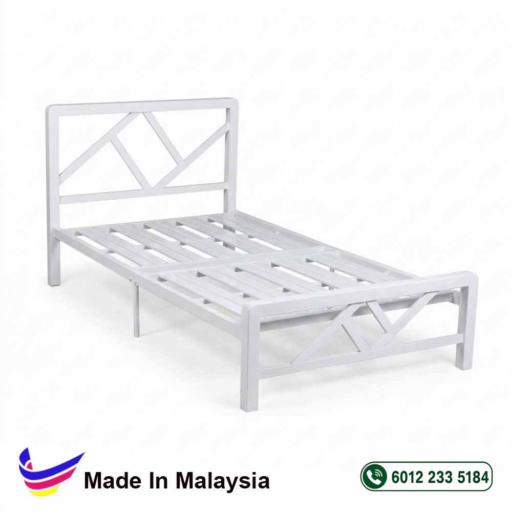 3V TE Metal Bed Frame - Single/S.Single/Queen/King 8 3V TE Metal Bed Frame