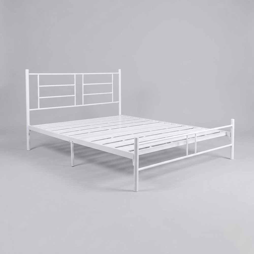 3V Metal Bed Frame - HW9021 2 Modern Metal Bed Frame – 5ft Double Bed